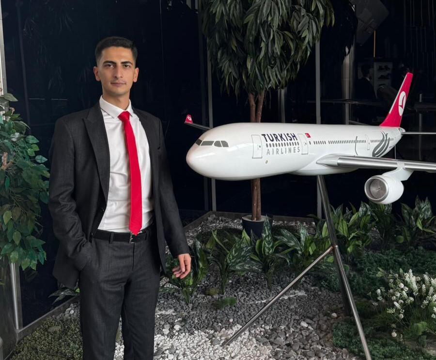 Bethkustanlı Yakup Akyüz THY’de ilk Süryani pilot adayı